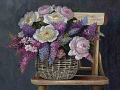 DOG286 - Basket of Blooms - 16x12