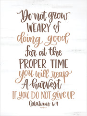 DUST1204 - Do Not Grow Weary - 12x16