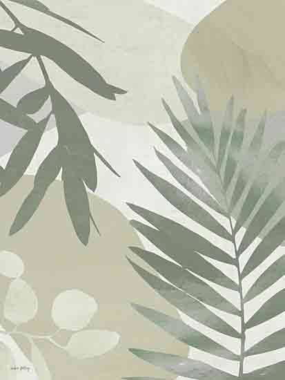 Amber Sterling AS120 - AS120 - Sage Nature Elements II - 12x16 leaf silhouettes, abstract pattern, green tones, foliage layers, botanical illustration, plant shadows from Penny Lane