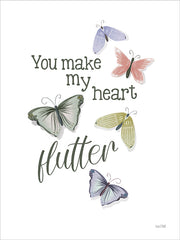 FEN1298 - You Make My Heart Flutter - 12x16