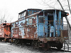 LD3526 - Rustic Train Cars - 16x12
