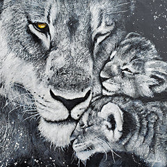 BHAR574 - Lioness - 12x12
