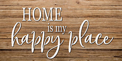 BOY690 - Home is My Happy Place - 18x9