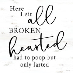 CIN3618 - Here I Sit - 12x12