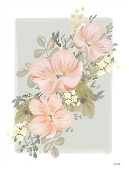 House Fenway FEN657 - FEN657 - Pink Poppy Sprig - 12x16 Poppy Sprig, Poppies, Pink Poppies, Flowers from Penny Lane