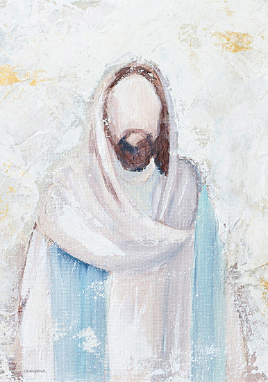 Mackenzie Kissell MKA109 - MKA109 - Good Shepherd - 12x16 Religious, Shepherd, Bible Figure, Abstract, Figurative from Penny Lane