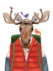 RN445 - Moose Camper - 12x16