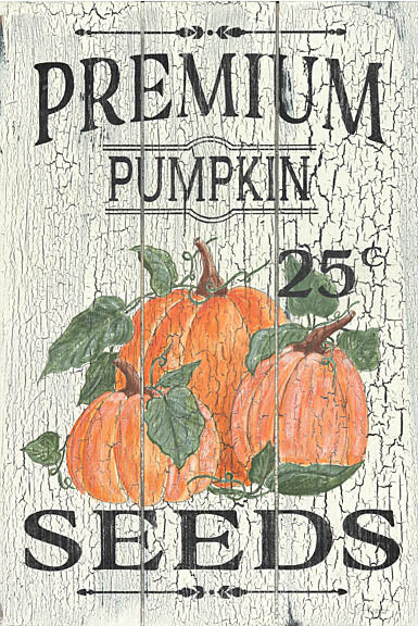 Soulspeak & Sawdust SAW105 - SAW105 - Pumpkin Seeds - 12x18  Pumpkin Seeds, Pumpkins, Seed Packet, Typography, Signs, Advertisements, Garden, Vegetables, Spring, Traditional from Penny Lane