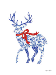 ALP2451LIC - Blue & White Reindeer II - 0