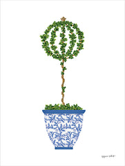 ALP2456LIC - Blue & White Potted Topiary II - 0