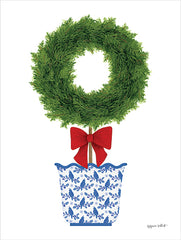 ALP2460LIC - Christmas Wreath Topiary - 0