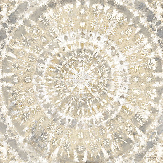 Amber Sterling AS235 - AS235 - Bali Mandala - 12x12 Abstract, Batik, Mandala, Tan, Gray, White, Neutral Palette from Penny Lane