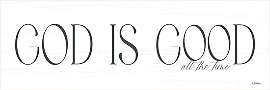 Susie Boyer BOY774 - BOY774 - Good is Good - 18x6 Religious, God Is Good All the Time, Typography, Signs, Textual Art, Black & White from Penny Lane