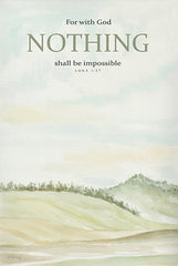 CIN4160 - Nothing Shall Be Impossible - 12x18