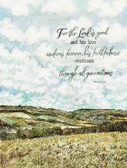 CIN4183 - For the Lord is Good - 12x16