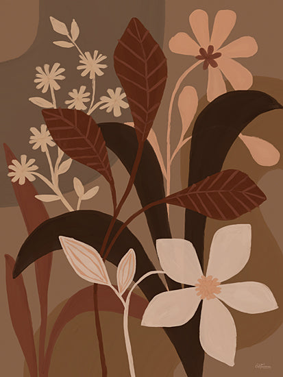 Cat Thurman Designs CTD274 - CTD274 - Sienna Flowers - 12x16 Flowers, Pink Flowers, Greenery, Brown, Pink, Sienna Flowers from Penny Lane