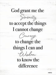 DUST436LIC - Serenity Prayer   - 0