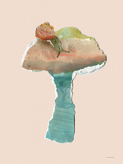 Kamdon Kreations KAM972 - KAM972 - Finding Home - 12x16 Abstract, Snail, Mushroom, Watercolor from Penny Lane