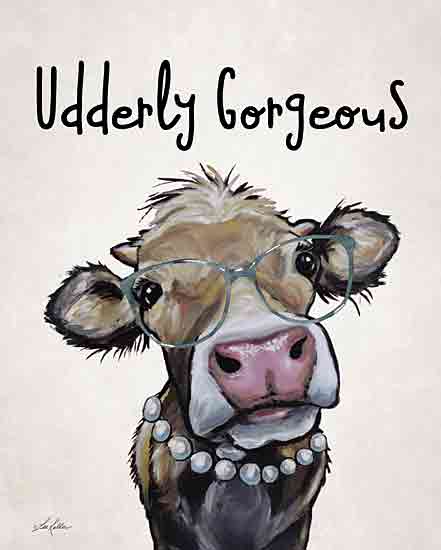 Lee Keller LK260 - LK260 - You are Legen-dairy - 12x16 Whimsical,  Cow, Pearls, Glasses, Udderly Gorgeous, Typography, Signs, Textual Art from Penny Lane