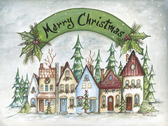 MARY639 - Christmas Village - 16x12