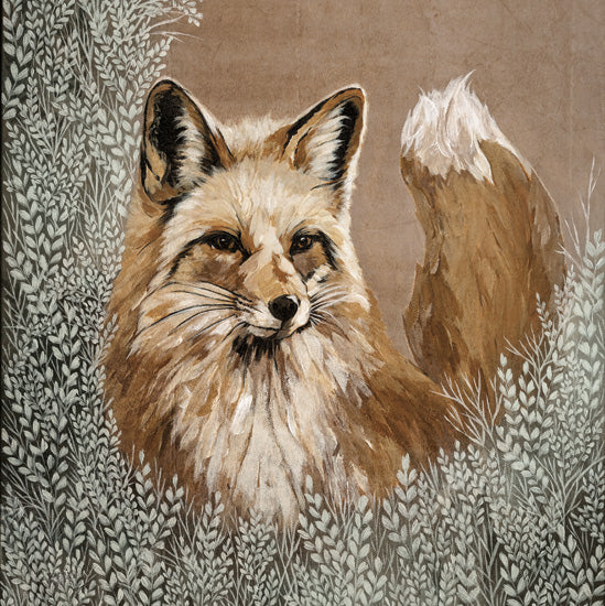 Michele Norman MN416 - MN416 - The Beautiful Fox - 12x12 Fox, Brown Fox, Greenery, Portrait, Wildlife from Penny Lane