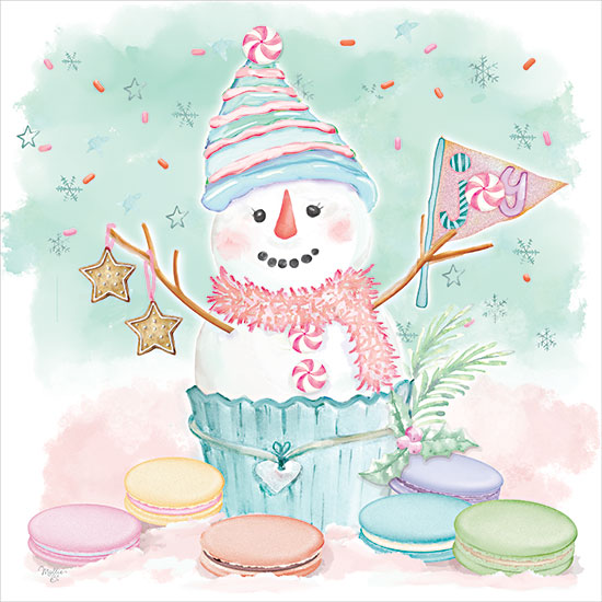 Mollie B. Licensing MOL2533LIC - MOL2533LIC - Joy Cupcake Snowman    - 0  from Penny Lane