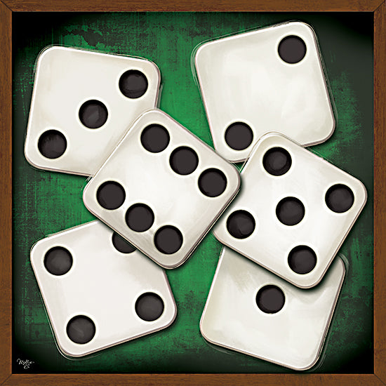 Mollie B. MOL2611 - MOL2611 - Shakers - 12x12 Games, Dice, Game Room, Gambling, Masculine from Penny Lane