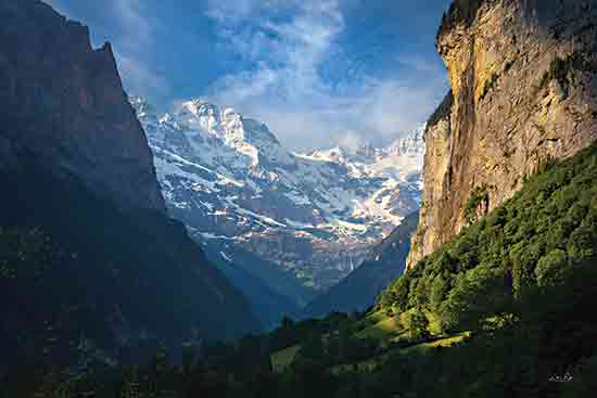 Martin Podt MPP1054 - MPP1054 - Majestic View II - 18x12 Photography, Landscape, Mountains, Trees, Nature, Majestic View from Penny Lane