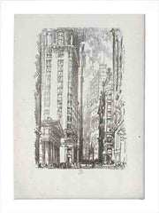 SDS1483 - Lithograph of New York 2 - 12x16