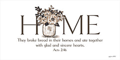ALP2612 - They Broke Bread in their Homes - 18x9