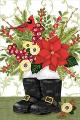 ALP2695 - Santa's Boot Bouquet   -  12x18