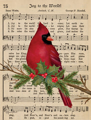 ALP2698 - Cardinal Carols Holly - 12x16