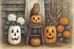ANT205 - Rustic Halloween - 18x12