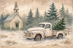 ANT253 - Winter Chapel - 18x12