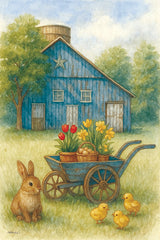 ANT286 - The Bunny's Barnyard - 12x18