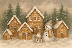 ANT303 - Gingerbread Village - 18x12