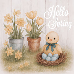 ANT309 - Hello Spring - for dailies - 12x12