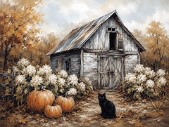 ANT458 - Autumn at the Old Barn - 16x12