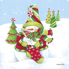 ART1374 - Bundled Up Snowman - 12x12