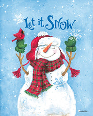 ART1424 - Let It Snow Snowman - 12x16