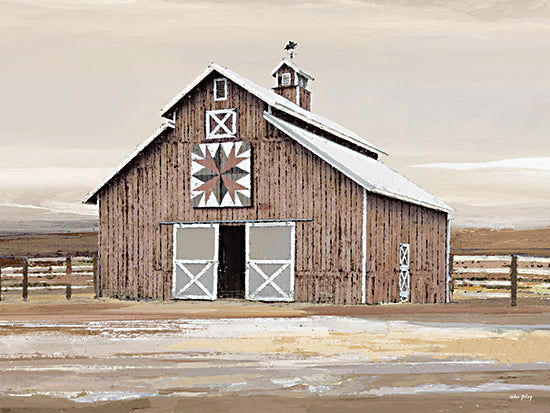 Amber Sterling AS319 - AS319 - Farmstead - 16x12 Farm, Barn, Brown Barn, Quilt Block, Landscape, Fence, Country from Penny Lane