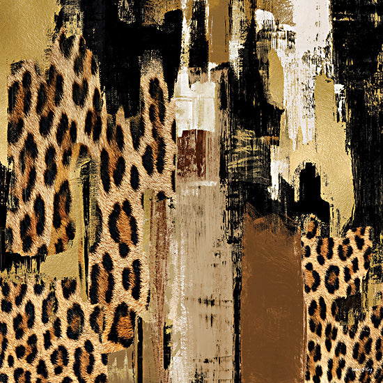 Amber Sterling AS353 - AS353 - Abstract Safari II - 12x12 Abstract, Safari, Animals Prints, Tan, Brown, Black, White, Contemporary from Penny Lane