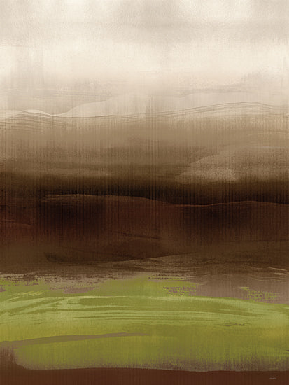 Amber Sterling AS664 - AS664 - Moss Meadow - 12x16 abstract, landscape, texture, brushstrokes, field, contemporary, painterly, acrylic, brown from Penny Lane