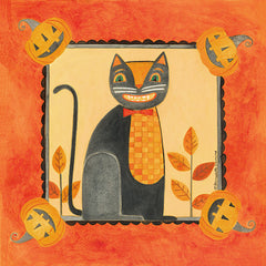 BER1510 - Patterned Black Cat - 12x12