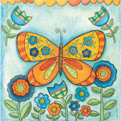 BER1516 - Spring Floral Butterfly - 12x12