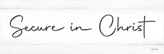 BOY822 - Secure in Christ - 18x6