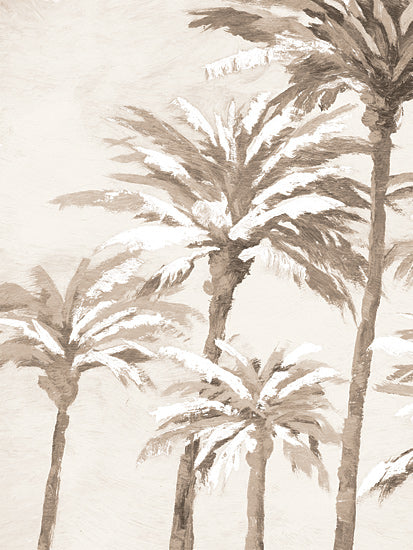 Cloverfield & Co. CC259 - CC259 - Palm Court - 12x16 Tropical, Trees, Palm Trees, Neutral Palette, Tan from Penny Lane