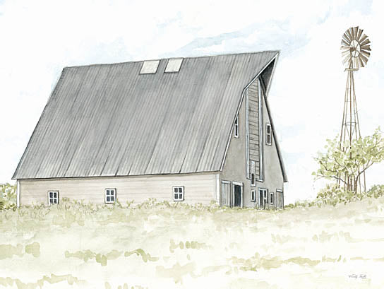 Cindy Jacobs CIN4334 - CIN4334 - Wheat Creek Barn     - 16x12 Farm, Barn, Gray Barn, Silo, Grass, Wheat Creek Barn from Penny Lane