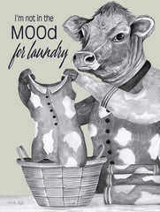 CIN4564 - Not in the MOOd for Laundry - 12x16