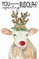 CIN4737 - Were You Expecting Rudolph Christmas Cow - 12x18